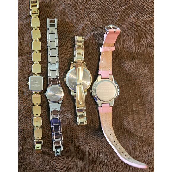 10 WATCHES Bundle Lot Women's As Is DIY Craft Project Pittsburgh Steelers Celtic - Picture 6 of 10